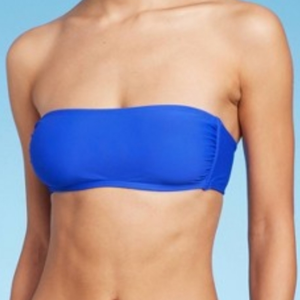 Bikini bandeau bathing suit top